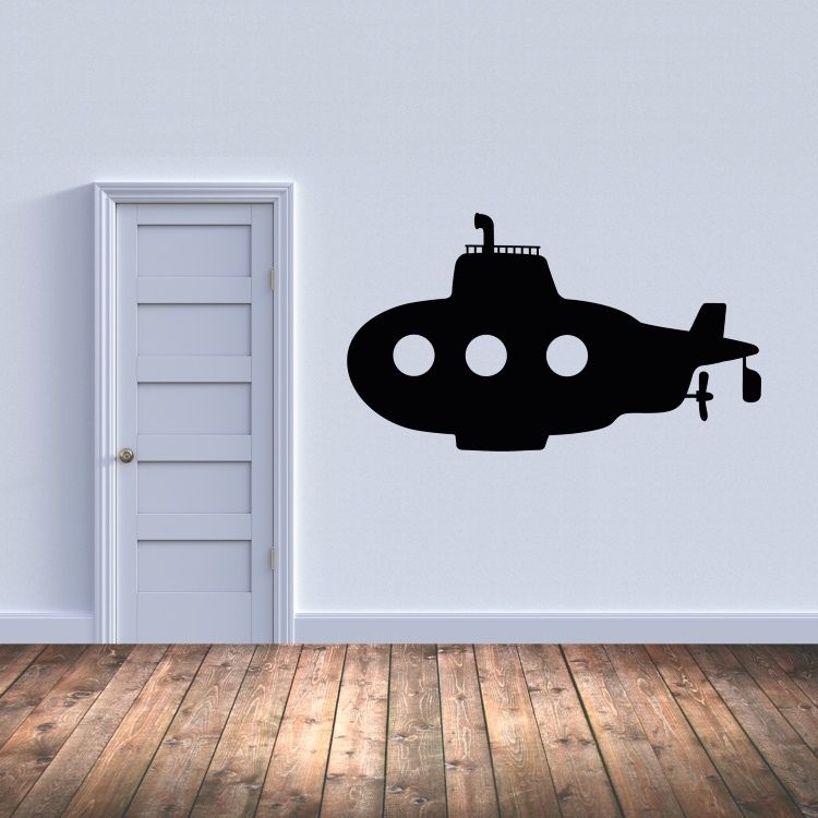 Dětská ponorka - vinylová samolepka na zeď
