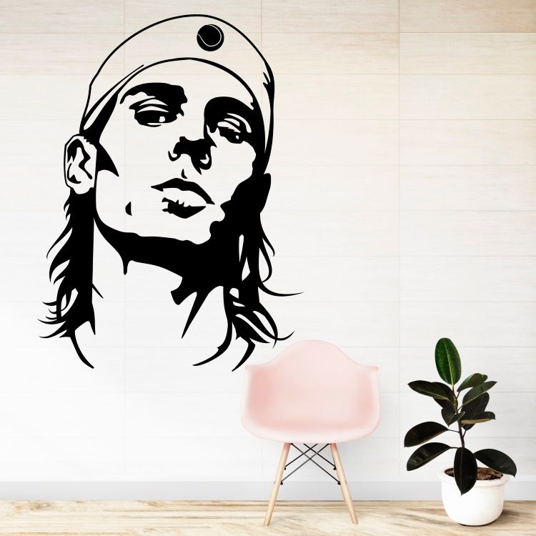Rafael Nadal tenista - vinylová samolepka na zeď