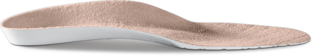 Gehwunder Schuheinlage Einlegesohle Seitenansicht der Stützfunktionen