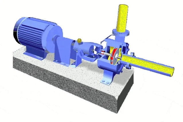 a gif of a centrifugal pump working