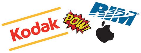 Kodak’tan Apple ve RIM’e patent davaları