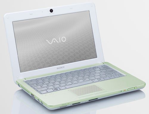 Sony Vaio W netbook artık çevre dostu