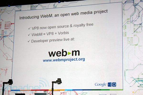 google-webm-project Google VP8 tabanlı WebM açık kaynak kodlu video formatını duyurdu