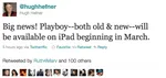 Playboy dergisinin tüm sayıları sansürsüz şekilde iPad’e geliyor