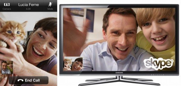 Skype iPhone uygulamasının son sürümü Skype TV’lerle görüntülü görüşme desteğiyle geldi