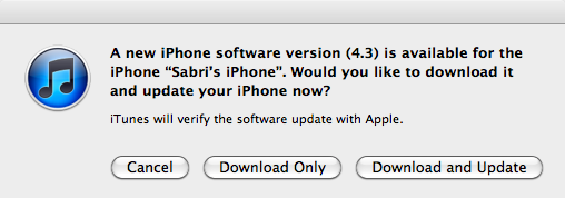 Apple iOS 4.3’ü yayınladı (güncellendi: Doğrudan indirme bağlantıları)