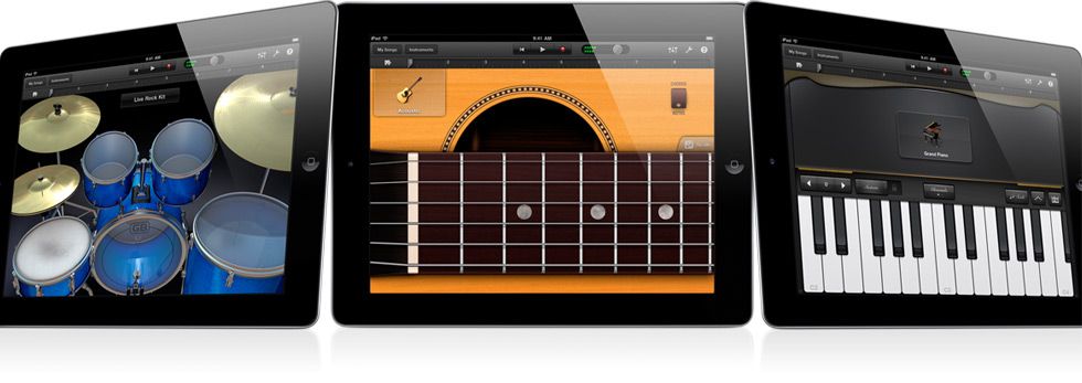 Apple’dan iPad’e özel iMovie ve GarageBand uygulamaları
