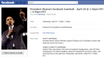 Barack Obama 20 Nisanda Facebook ofisine konuk oluyor