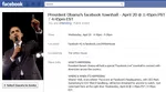 Barack Obama 20 Nisanda Facebook ofisine konuk oluyor
