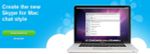 Skype Mac yazılımının sohbet arayüzünün iyileştirmesi için yarışma açtı