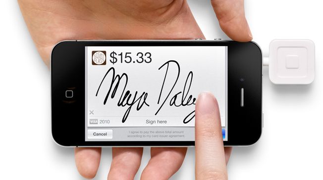 Visa Square iPhone kredi kart okuyucusuna yatırım yaptı
