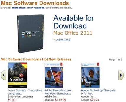 Amazon Mac Download Store 250’den fazla indirilebilir ürünle açıldı
