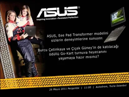 ASUS Eee Pad Transformer’ın Türkiye lansmanını 26 Mayısta gerçekleştiriyor, orada olacağız
