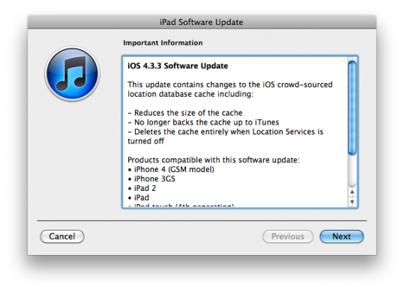 iOS 4.3.3 güncellemesi Wi-Fi bağlantı sorunlarını geri getirdi