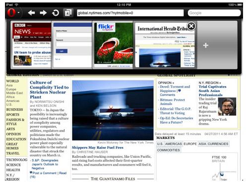 Opera Mini iOS versiyonu yeni sürümle birlikte iPad’e de geldi