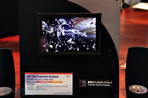 Toshiba’dan tabletlere özel 8 inç’lik gözlüksüz 3D ekran – Video