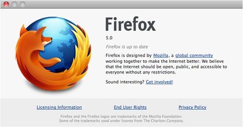 Mozilla sözünü tutuyor: Firefox 5’in final sürümü yayınlandı