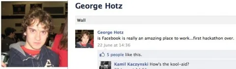 George “Geohot” Hotz Facebook’ta çalışmaya başladı
