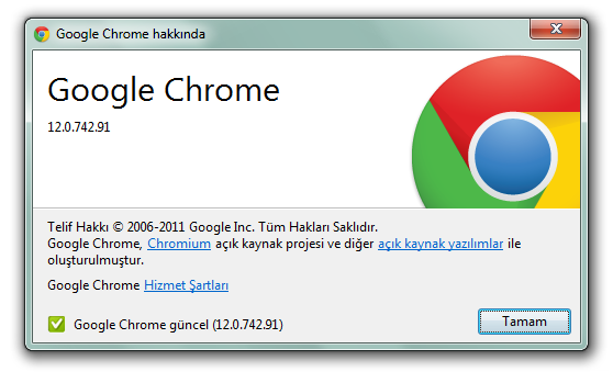 Google Chrome 12’nin kararlı sürümün yayınladı