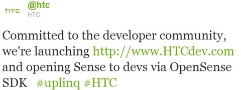 HTC OpenSense SDK ve HTCdev ile yazılımcılara sunduğu desteği arttırıyor