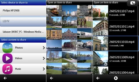 Nokia Play To uygulaması ile Symbian^3’ten DLNA destekli cihazlara multimedya aktarımı – Video