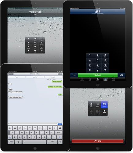 Birinci nesil iPad 3G’leri telefona dönüştüren PhoneItiPad Cydia’da – Video