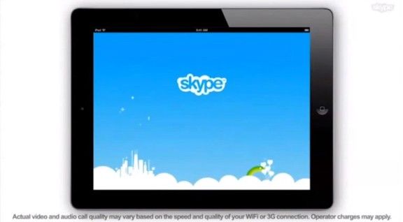 Skype’ın iPad uygulaması geliyor – Video