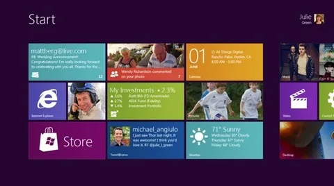 Microsoft Windows 8’in ön gösterimini D9’da gerçekleştirdi