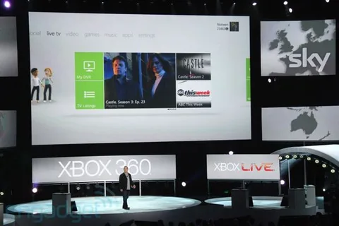 Microsoft Xbox 360 üzerinde canlı TV yayını sunmaya başladı