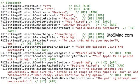 Apple TV iOS 5 ile birlikte Bluetooth klavye desteği kazanabilir