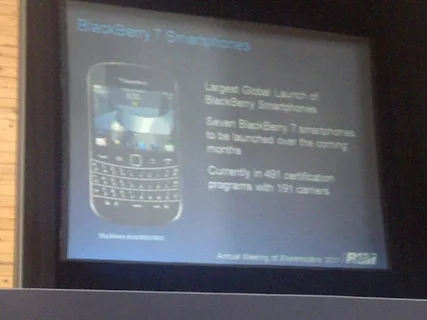RIM önümüzdeki aylarda yedi yeni BlackBerry OS 7 yüklü cihaz çıkarmayı planlıyor