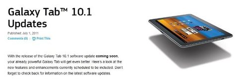 Samsung Galaxy Tab 10.1 güncellemesiyle TouchWiz’i tablete kazandıracak
