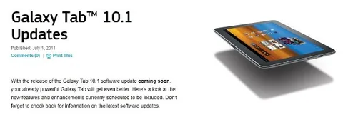 Samsung Galaxy Tab 10.1 güncellemesiyle TouchWiz’i tablete kazandıracak