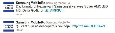 Samsung Romanya’dan Nexus Prime dedikodularına destek çıktı