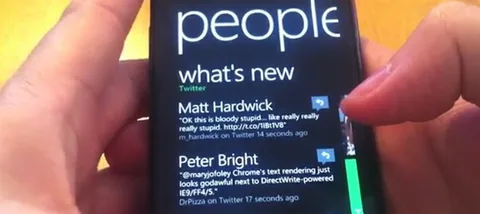 Windows Phone Mango’da Twitter entegrasyonu nasıl olacak? – Video