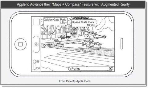 Apple’ın patent başvurusu harita ve pusula özelliklerini arttırılmış gerçeklikle buluşturuyor