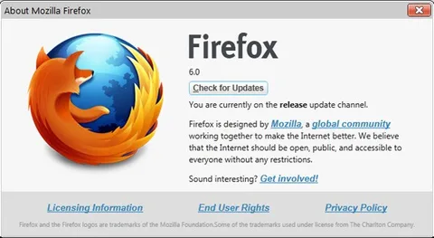 16 Ağustosta resmileşecek Firefox 6 için erken çıkış