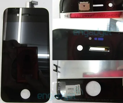 iPhone N94 prototipinin ön panel parçaları internette geziniyor
