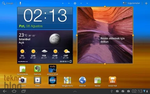 Samsung Galaxy Tab 10.1 TouchWiz arayüzüyle tanıştı – Video