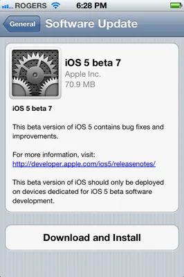 Apple iOS 5 beta 7 sürümünü yayınladı, iTunes Match’in nasıl çalışacağına dair ipuçları belirdi – Video
