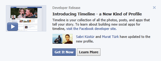 Facebook Timeline nasıl etkinleştirilir?
