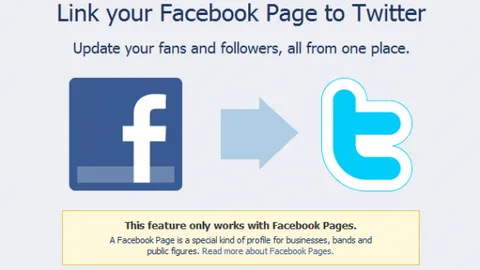 Facebook’tan Twitter’a güncelleme ve paylaşım bağı