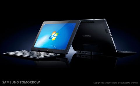 Samsung’dan Windows 7 tabanlı, Windows 8’e yükseltilebilecek Series 7 Slate tablet bilgisayar
