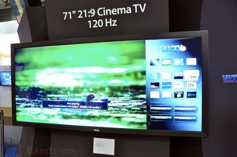 Vestel’in 21:9 Cinema TV modelleri IFA 2011’de boy gösterdi