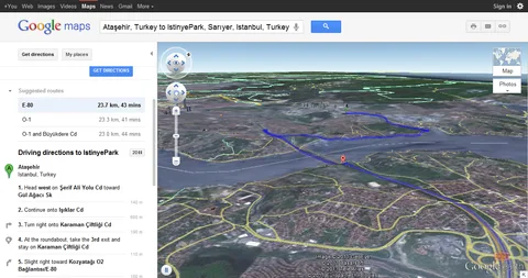 Google Haritalar’a helikopter görünüm özelliği eklendi