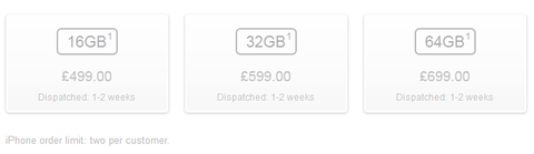 iPhone 4S’e gelen yüksek talep teslimat tarihlerini öteledi