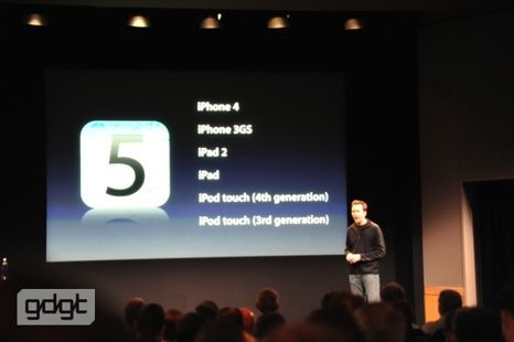 iOS 5 12 Ekimde yayınlanıyor