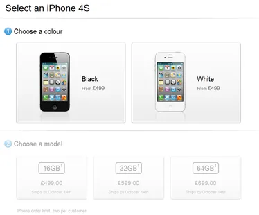 Apple’ın yeni akıllı telefonu iPhone 4S yurtdışında ön siparişe sunuldu