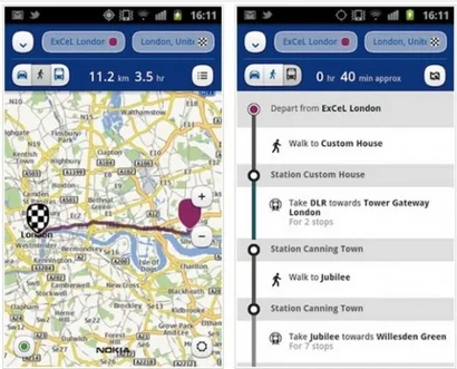 Nokia Haritalar’ın HTML5 tabanlı versiyonunu Android veya iOS cihazınızda kullanın