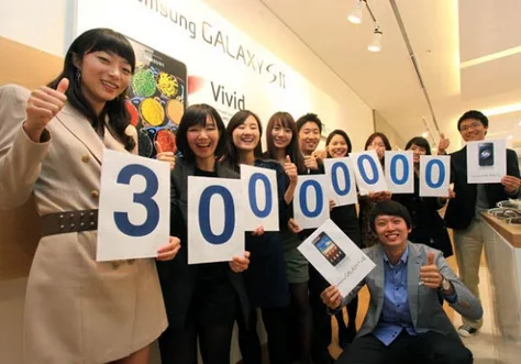 Samsung Galaxy S ve Galaxy S II’nin toplam satış rakamı 30 milyona ulaştı